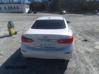 2016 Infiniti Q50 2.0t Premium with VIN JN1CV7AR5GM250084, listed as a IAAI auction lot 41601301 with 101,275 mi miles. Bid and sale history available at carsss.com. Image 16.