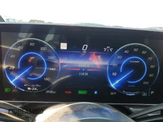 2023 Mercedes-Benz EQE with VIN W1KEG2BB6PF017233, listed as a Copart auction lot 49458415 with 11,636 mi miles and Salvage Title. Bid and sale history available at carsss.com. Image 9.