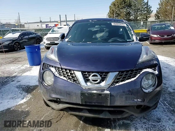2015 Nissan Juke S with VIN JN8AF5MV8FT566182, listed as a Copart auction lot 46069475 with 78,028 mi miles and Non Repairable. Bid and sale history available at carsss.com. Image 10.