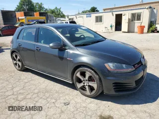 2016 Volkswagen Golf GTI SE w/Performance Pkg with VIN 3VW547AUXGM028431, listed as a Copart auction lot 59328044 with 123,746 mi miles and Salvage Title. Bid and sale history available at carsss.com. Image 4.