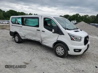 2023 Ford Transit Passenger XL с VIN 1FBAX2Y82PKA49323, выставлен на аукционе Copart как лот 54052765 с пробегом 54 768 миль миль и Чистый • Clean title. История ставок и продаж доступна на DreamBid. Изображение 4.
