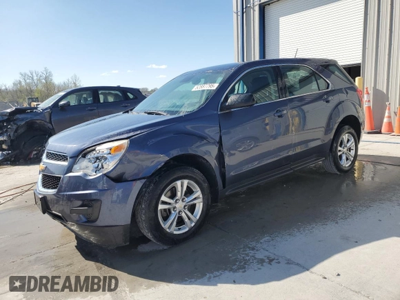 2013 Chevrolet Equinox LS with VIN 2GNALBEK3D6415710, listed as a Copart auction lot 52887795 with 200,128 mi miles and Salvage Title. Bid and sale history available at DreamBid. Image 1.