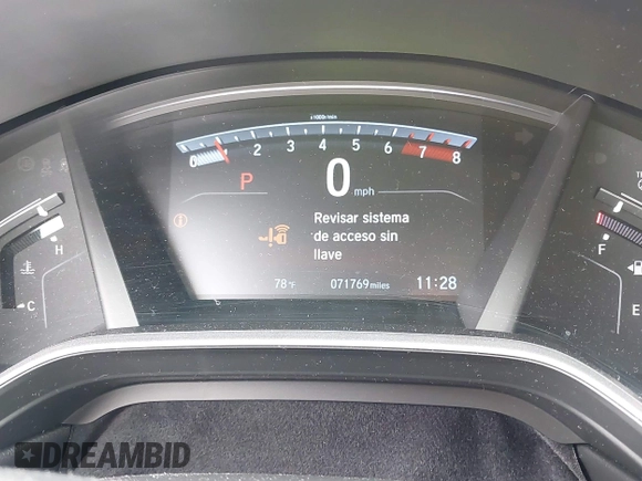2020 Honda CR-V EX with VIN 5J6RW2H52LL047075, listed as a IAAI auction lot 42517112 with 71,769 mi miles and . Bid and sale history available at DreamBid. Image 7.