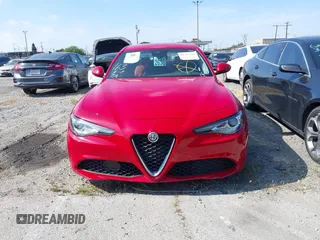 2020 Alfa Romeo Giulia with VIN ZARFAMAN1L7636002, listed as a IAAI auction lot 42121135 with 55,510 mi miles. Bid and sale history available at carsss.com. Image 13.