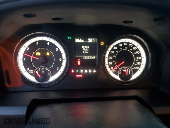 2018 Ram 1500 Express z VIN 3C6RR7KG0JG203510, wystawiony jako Copart lot #85862834 z przebiegiem 122 331 mil mil oraz Szkoda całkowita • Salvage title. Historia ofert i sprzedaży dostępna na DreamBid. Obrazek 9.