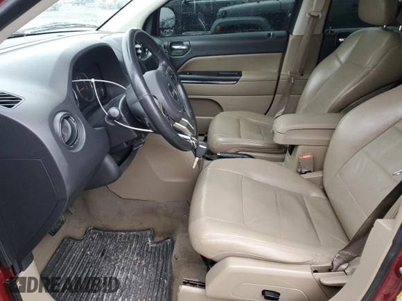 2011 Jeep Compass Limited with VIN 1J4NF5FB7BD164166, listed as a Copart auction lot 42516155 with 129,584 mi miles and Salvage Title. Bid and sale history available at carsss.com. Image 7.
