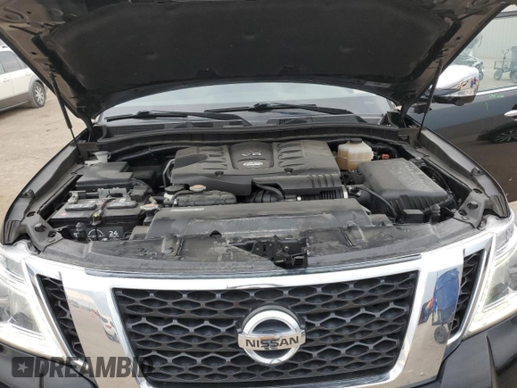 2018 Nissan Armada Platinum with VIN JN8AY2NEXJ9733932, listed as a Copart auction lot 68540944 with 60,030 mi miles and Salvage Title. Bid and sale history available at carsss.com. Image 12.