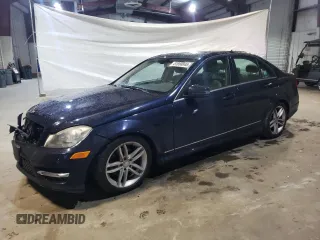 2012 Mercedes-Benz C-Class C 300 Sport with VIN WDDGF8BB7CA724444, listed as a Copart auction lot 51958845 with 154,250 mi miles and Clean Title. Bid and sale history available at carsss.com. Image 1.