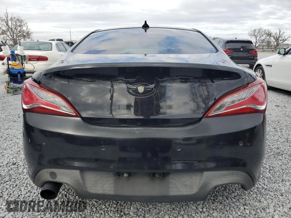2016 Hyundai Genesis Coupe 3.8L Base with VIN KMHHT6KJ8GU133851, listed as a Copart auction lot 89313935 with 62,945 mi miles and Salvage title. Bid and sale history available at DreamBid. Image 6.