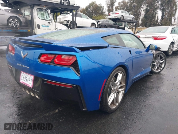 2016 Chevrolet Corvette Z51 3LT z VIN 1G1YM2D74G5116883, wystawiony jako IAAI lot #42160585 z przebiegiem 25 939 mil mil oraz . Historia ofert i sprzedaży dostępna na DreamBid. Obrazek 4.