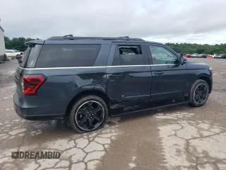 2024 Ford Expedition Max Limited z VIN 1FMJK2A8XREA45702, wystawiony jako Copart lot #61544555 z przebiegiem 17 179 mil mil oraz Szkoda całkowita • Salvage title. Historia ofert i sprzedaży dostępna na DreamBid. Obrazek 3.