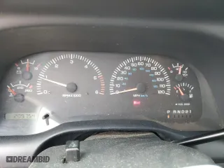 1998 Dodge Ram 1500 with VIN 1B7HC13Z4WJ143224, listed as a Copart auction lot 79952784 with 209,754 mi miles and Salvage Title. Bid and sale history available at carsss.com. Image 9.