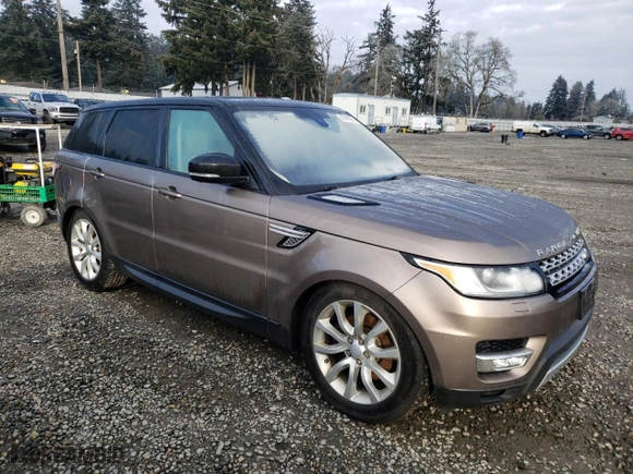 2016 Land Rover Range Rover Sport V6 HSE with VIN SALWR2VF9GA547371, listed as a Copart auction lot 43740355 with NaN miles and Clean Title. Bid and sale history available at carsss.com. Image 4.