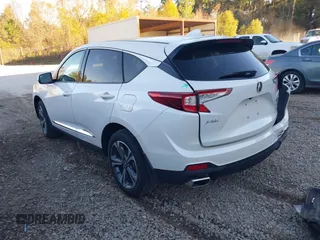 2023 Acura RDX w/Advance Package with VIN 5J8TC2H73PL004653, listed as a IAAI auction lot 41158320 with 4,692 mi miles. Bid and sale history available at carsss.com. Image 3.