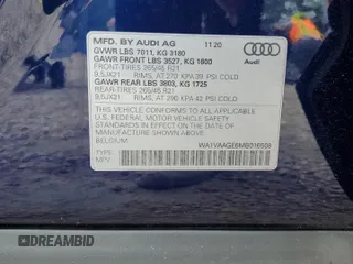 2021 Audi e-tron Prestige z VIN WA1VAAGE6MB016508, wystawiony jako Copart lot #64883204 z przebiegiem 44 953 mil mil oraz Szkoda całkowita • Salvage title. Historia ofert i sprzedaży dostępna na DreamBid. Obrazek 13.