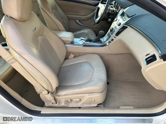 2011 Cadillac CTS Coupe Performance with VIN 1G6DL1ED0B0105668, listed as a Copart auction lot 84887614 with 148,619 mi miles and Clean Title. Bid and sale history available at carsss.com. Image 5.