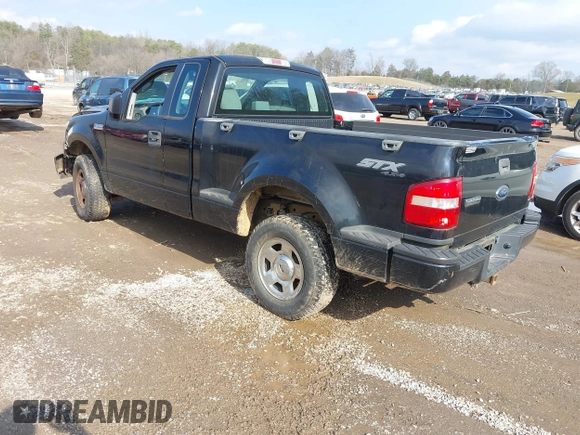 2005 Ford F-150 STX with VIN 1FTRF04W25KD56854, listed as a IAAI auction lot 41522143 with 218,197 mi miles and . Bid and sale history available at DreamBid. Image 3.