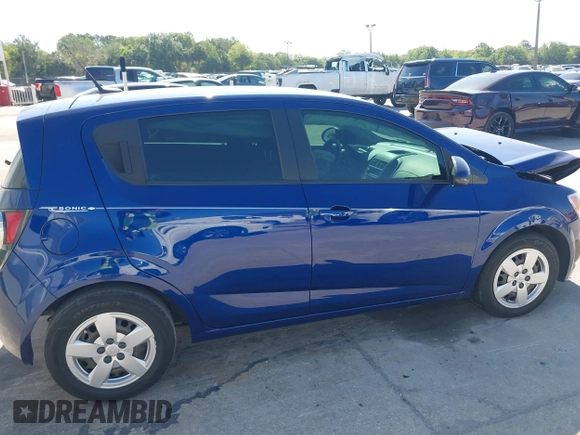 2013 Chevrolet Sonic LS with VIN 1G1JA6SH0D4201346, listed as a IAAI auction lot 42040748 with 48,215 mi miles and . Bid and sale history available at DreamBid. Image 13.