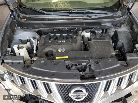 2010 Nissan Murano SL z VIN JN8AZ1MW4AW122863, wystawiony jako Copart lot #55816795 z przebiegiem 124 101 mil mil oraz Szkoda całkowita • Salvage title. Historia ofert i sprzedaży dostępna na DreamBid. Obrazek 12.