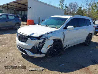 2022 Cadillac XT6 Premium Luxury with VIN 1GYKPCRS2NZ177625, listed as a IAAI auction lot 41646155 with 94,694 mi miles and . Bid and sale history available at DreamBid. Image 17.