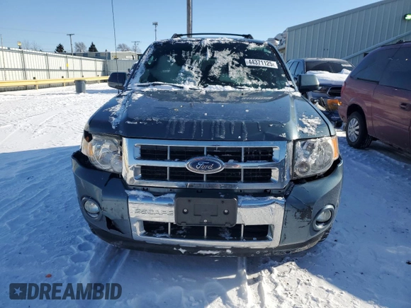 2012 Ford Escape Limited with VIN 1FMCU0E70CKB10199, listed as a Copart auction lot 44371125 with 208,591 mi miles and Salvage Title. Bid and sale history available at DreamBid. Image 5.