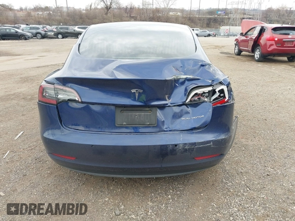 2018 Tesla Model 3 Long Range Battery with VIN 5YJ3E1EB2JF056166, listed as a IAAI auction lot 41847972 with 126,126 mi miles and . Bid and sale history available at DreamBid. Image 17.