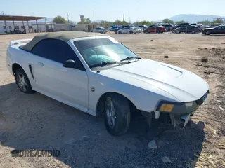 2004 Ford Mustang Deluxe with VIN 1FAFP44674F134492, listed as a IAAI auction lot 42562080 with 145,600 mi miles and . Bid and sale history available at DreamBid. Image 1.