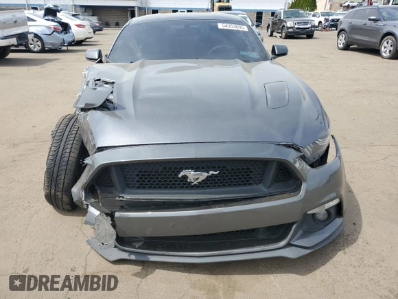 2016 Ford Mustang GT with VIN 1FA6P8CFXG5301219, listed as a Copart auction lot 54353695 with 86,029 mi miles and Salvage Title. Bid and sale history available at DreamBid. Image 5.