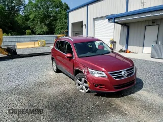 2010 Volkswagen Tiguan Wolfsburg Edition with VIN WVGAV7AX4AW003410, listed as a Copart auction lot 60645845 with 128,563 mi miles and Salvage title. Bid and sale history available at DreamBid. Image 14.