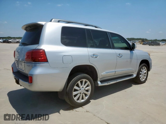 2010 Lexus LX 570 z VIN JTJHY7AX1A4035427, wystawiony jako Copart lot #61180645 z przebiegiem 330 834 mil mil oraz Czysty tytuł • Clean title. Historia ofert i sprzedaży dostępna na DreamBid. Obrazek 3.