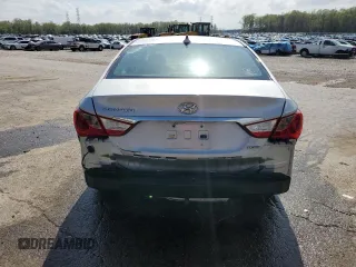 2011 Hyundai Sonata SE with VIN 5NPEC4AC1BH124653, listed as a Copart auction lot 51954955 with 168,283 mi miles and Salvage Title. Bid and sale history available at carsss.com. Image 6.