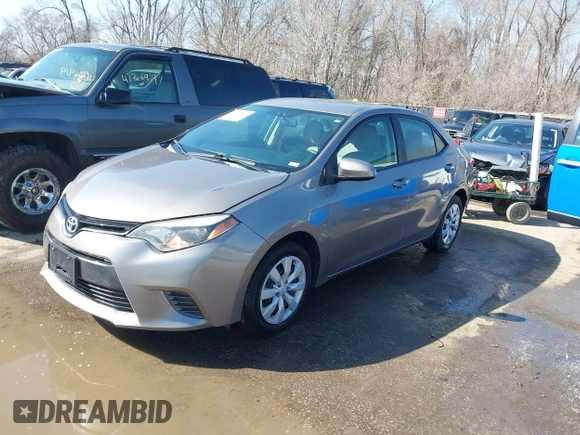 2015 Toyota Corolla L with VIN 5YFBURHE5FP345234, listed as a IAAI auction lot 41764976 with 221,888 mi miles and . Bid and sale history available at DreamBid. Image 2.