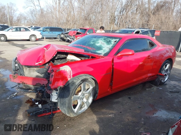 2013 Chevrolet Camaro LT with VIN 2G1FC1E32D9181648, listed as a IAAI auction lot 41677680 with 132,237 mi miles and . Bid and sale history available at DreamBid. Image 14.