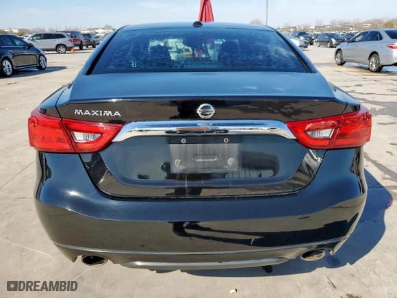 2017 Nissan Maxima SV with VIN 1N4AA6APXHC456359, listed as a Copart auction lot 46836055 with 139,303 mi miles and Salvage Title. Bid and sale history available at carsss.com. Image 6.