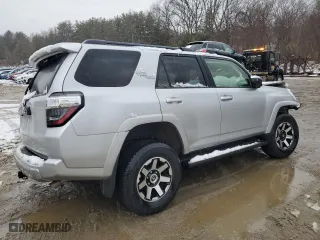 2023 Toyota 4Runner TRD Off Road with VIN JTEPU5JR7P6137744, listed as a Copart auction lot 45661525 with 18,091 mi miles and Non Repairable. Bid and sale history available at carsss.com. Image 3.