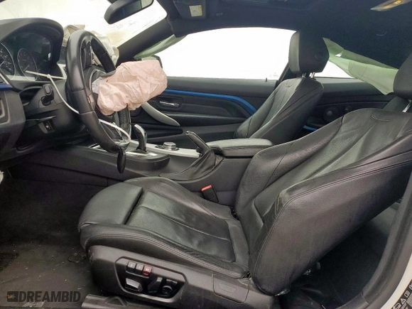 2015 BMW 4 Series 435i xDrive with VIN WBA3R5C56FK371424, listed as a Copart auction lot 45650215 with 67,928 mi miles and Salvage Title. Bid and sale history available at carsss.com. Image 7.