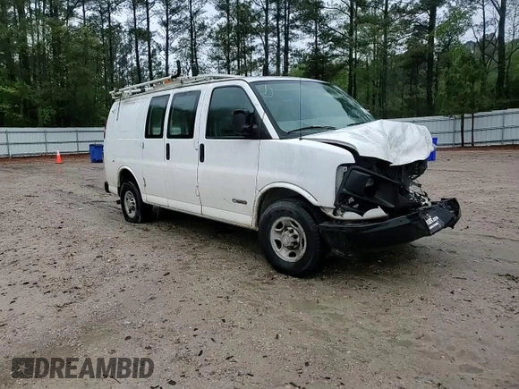 2006 Chevrolet Express Cargo z VIN 1GCGG25V461187613, wystawiony jako Copart lot #52344335 z przebiegiem Nie podano mil oraz Szkoda całkowita • Salvage title. Historia ofert i sprzedaży dostępna na DreamBid. Obrazek 12.