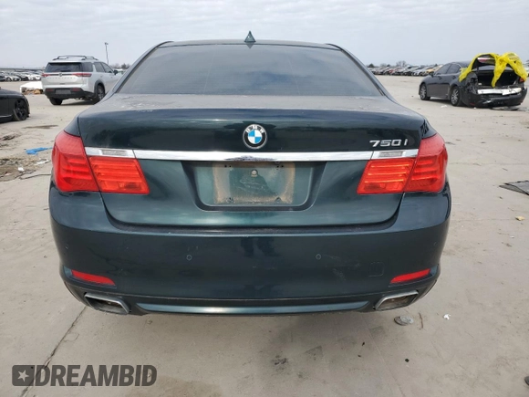 2011 BMW 7 Series 750i with VIN WBAKA8C56BCY36955, listed as a Copart auction lot 41576495 with 131,550 mi miles and Clean title. Bid and sale history available at DreamBid. Image 6.
