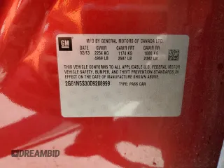 2013 Cadillac XTS z VIN 2G61N5S30D9208999, wystawiony jako Copart lot #52818875 z przebiegiem 99 793 mil mil oraz Szkoda całkowita • Salvage title. Historia ofert i sprzedaży dostępna na DreamBid. Obrazek 13.