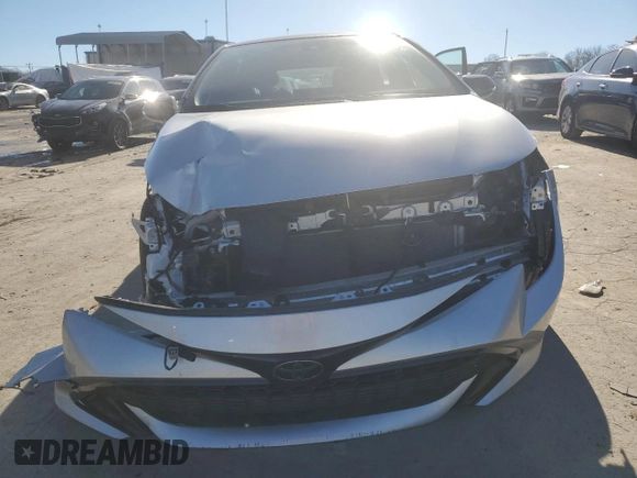 2021 Toyota Corolla Hatchback SE with VIN JTND4MBE5M3106109, listed as a Copart auction lot 80155133 with 27,710 mi miles and Salvage Title. Bid and sale history available at carsss.com. Image 5.