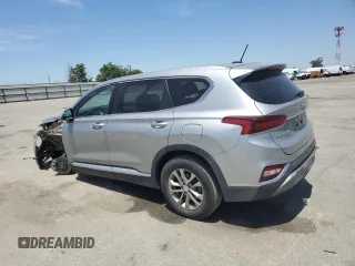 2020 Hyundai Santa Fe SE with VIN 5NMS23AD4LH248018, listed as a Copart auction lot 56416555 with 53,275 mi miles and Salvage title. Bid and sale history available at DreamBid. Image 2.