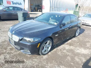 2013 BMW 5 Series 550i xDrive with VIN WBAFU9C52DDY70807, listed as a IAAI auction lot 41663855 with 92,009 mi miles and . Bid and sale history available at carsss.com. Image 2.
