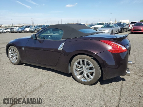 2012 Nissan 370Z Touring with VIN JN1AZ4FH5CM370911, listed as a Copart auction lot 68109714 with 41,454 mi miles and Salvage Title. Bid and sale history available at carsss.com. Image 2.