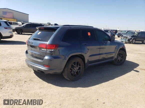 2020 Jeep Grand Cherokee Limited X with VIN 1C4RJEBG5LC152466, listed as a Copart auction lot 74201504 with 33,319 mi miles and Salvage Title. Bid and sale history available at carsss.com. Image 3.