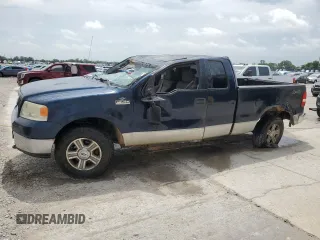2005 Ford F-150 XLT with VIN 1FTPX145X5FA92244, listed as a Copart auction lot 61569865 with 184,219 mi miles and Salvage title. Bid and sale history available at DreamBid. Image 1.