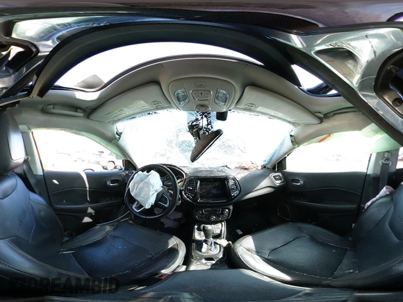2019 Jeep Compass Limited with VIN 3C4NJDCB6KT653901, listed as a IAAI auction lot 42338815 with 87,909 mi miles and . Bid and sale history available at DreamBid. Image 19.