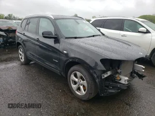 2011 BMW X3 28i with VIN 5UXWX5C58BL712640, listed as a Copart auction lot 55099015 with 72,256 mi miles and Salvage Title. Bid and sale history available at DreamBid. Image 4.