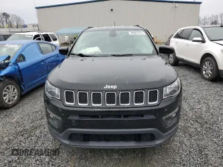 2020 Jeep Compass Latitude with VIN 3C4NJCBBXLT153012, listed as a Copart auction lot 48601875 with 60,850 mi miles and Salvage Title. Bid and sale history available at carsss.com. Image 5.