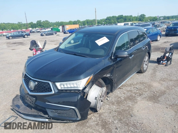 2019 Acura MDX with VIN 5J8YD3H31KL010630, listed as a IAAI auction lot 42450899 with Not provided miles and . Bid and sale history available at DreamBid. Image 17.