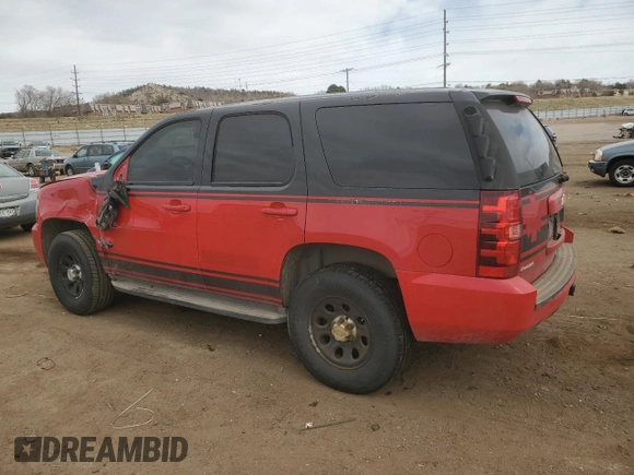2013 Chevrolet Tahoe Commercial z VIN 1GNSK2E02DR137621, wystawiony jako Copart lot #50389015 z przebiegiem 66 457 mil mil oraz Szkoda całkowita • Salvage title. Historia ofert i sprzedaży dostępna na DreamBid. Obrazek 2.